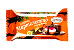 Конфета Мартелетто со вкусом апельсин-черная смородина