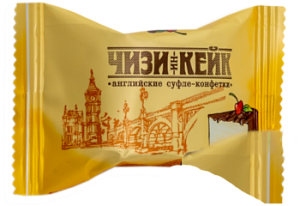 Конфета Чизи-ин-Кейк глазированные